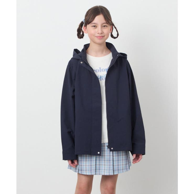 【撥水加工/洗濯機で洗える】[140-150]洗えるバックタックブルゾン | a.v.v【KIDS】 | 詳細画像43 