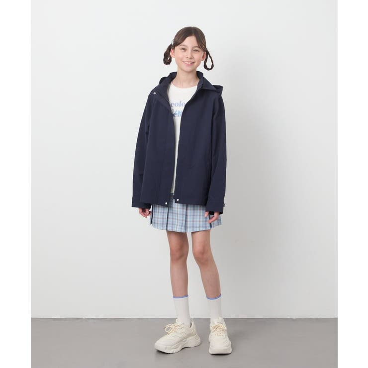 【撥水加工/洗濯機で洗える】[140-150]洗えるバックタックブルゾン | a.v.v【KIDS】 | 詳細画像46 