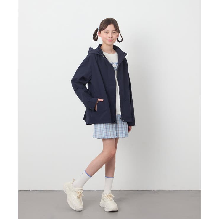 【撥水加工/洗濯機で洗える】[140-150]洗えるバックタックブルゾン | a.v.v【KIDS】 | 詳細画像49 