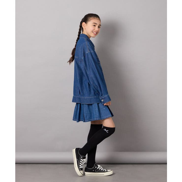 [140-150]オーバーデニムブルゾン | a.v.v【KIDS】 | 詳細画像14 