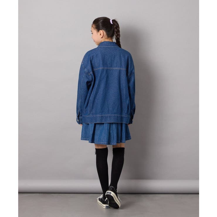 [140-150]オーバーデニムブルゾン | a.v.v【KIDS】 | 詳細画像15 