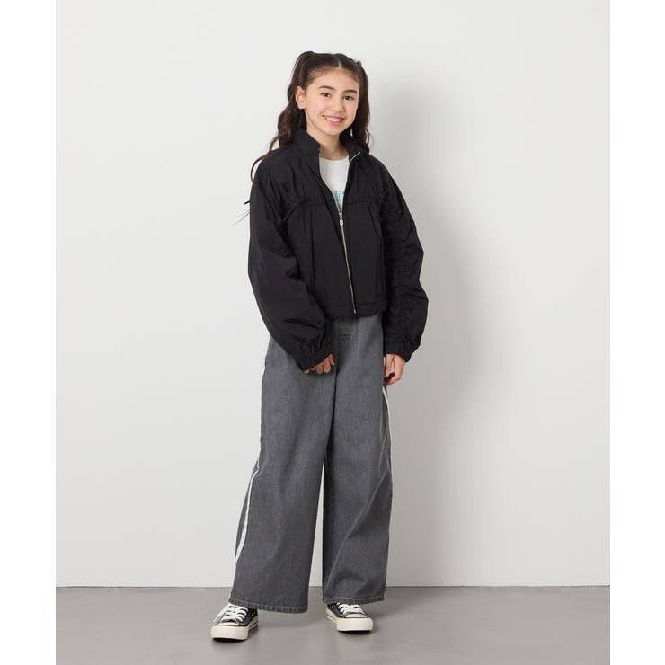 [160]ギャザーリボンブルゾン | a.v.v【KIDS】 | 詳細画像13 