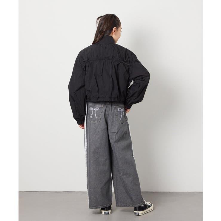 [160]ギャザーリボンブルゾン | a.v.v【KIDS】 | 詳細画像15 