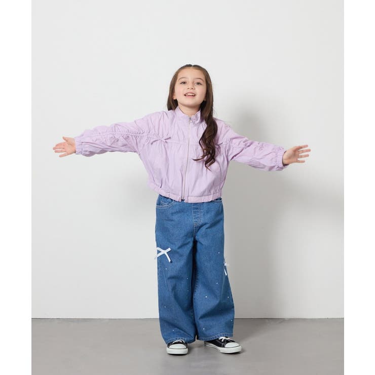 [160]ギャザーリボンブルゾン | a.v.v【KIDS】 | 詳細画像31 