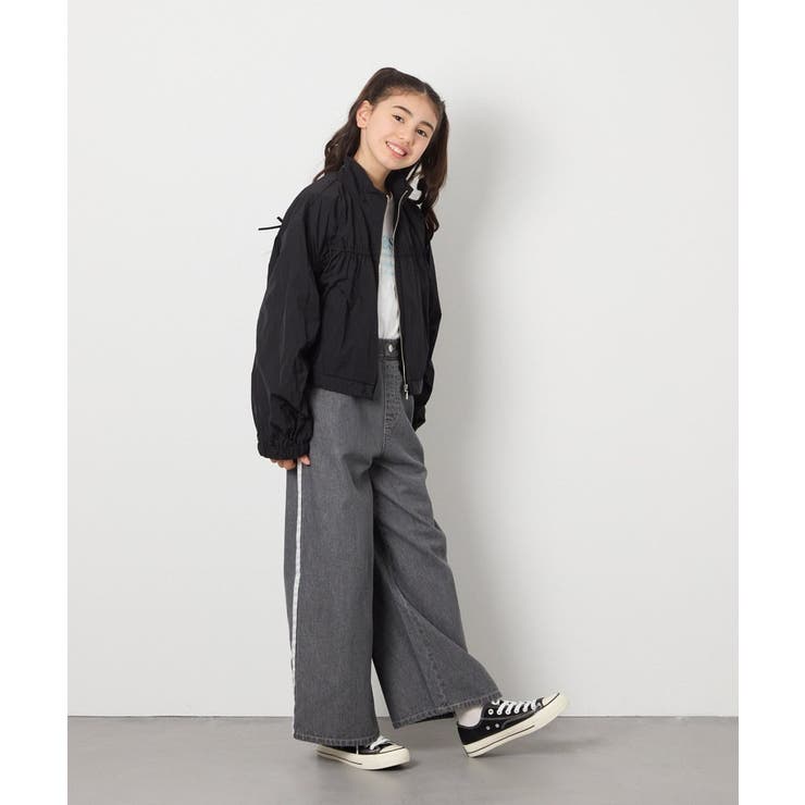 [160]ギャザーリボンブルゾン | a.v.v【KIDS】 | 詳細画像7 