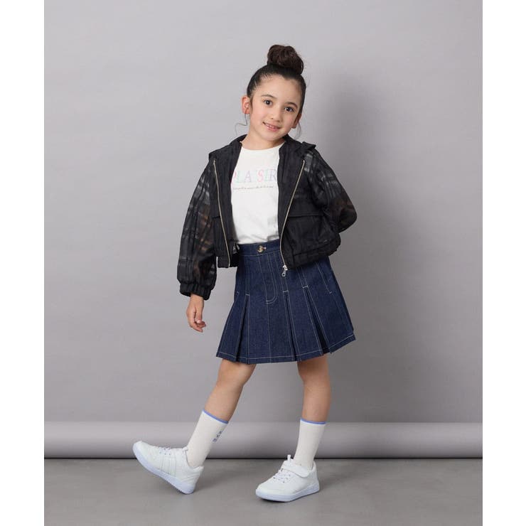 [140-150]シアーチェックブルゾン | a.v.v【KIDS】 | 詳細画像11 