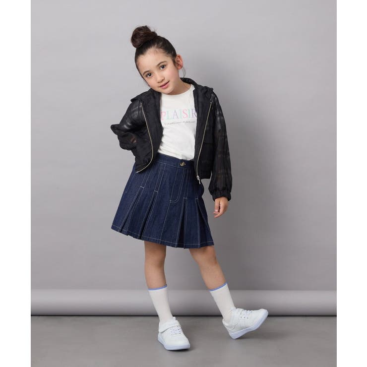 [140-150]シアーチェックブルゾン | a.v.v【KIDS】 | 詳細画像12 