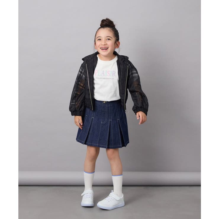 [140-150]シアーチェックブルゾン | a.v.v【KIDS】 | 詳細画像14 