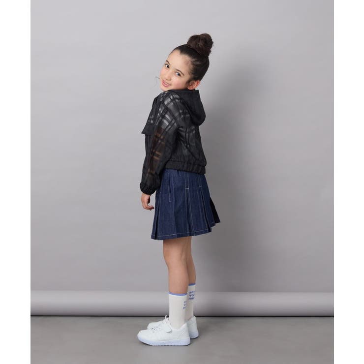 [140-150]シアーチェックブルゾン | a.v.v【KIDS】 | 詳細画像18 