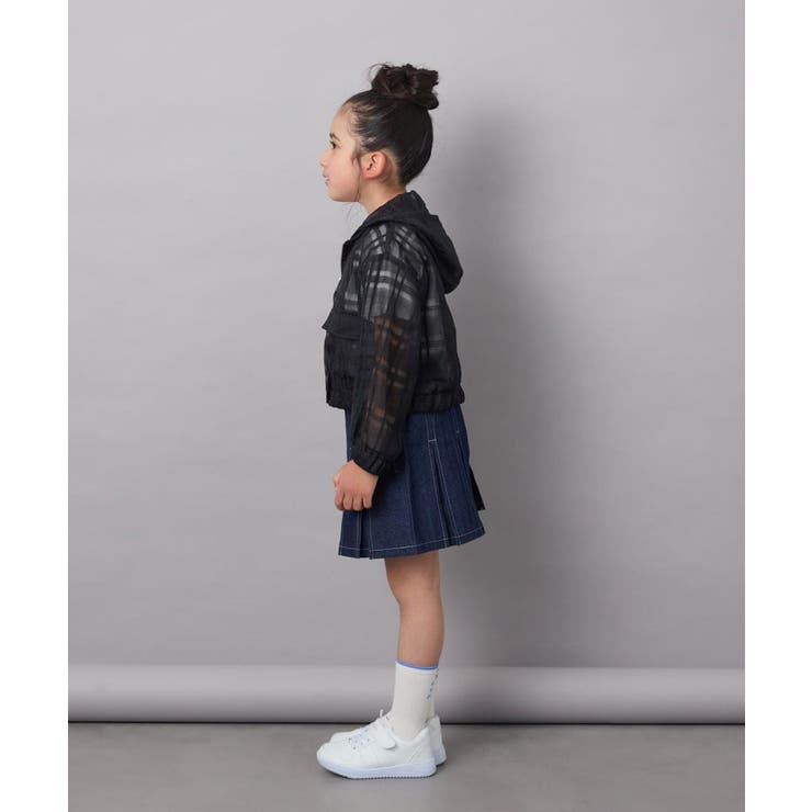 [140-150]シアーチェックブルゾン | a.v.v【KIDS】 | 詳細画像19 