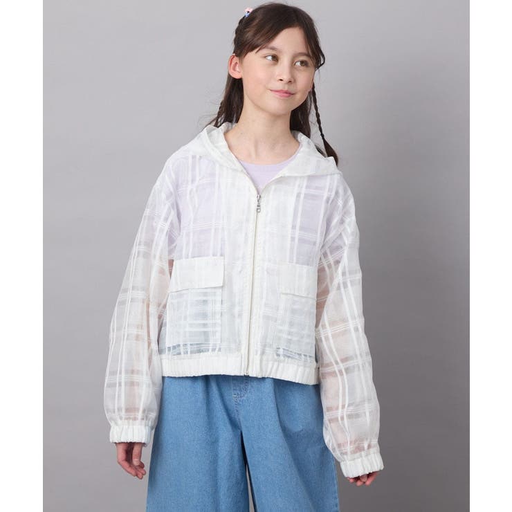 [140-150]シアーチェックブルゾン | a.v.v【KIDS】 | 詳細画像24 