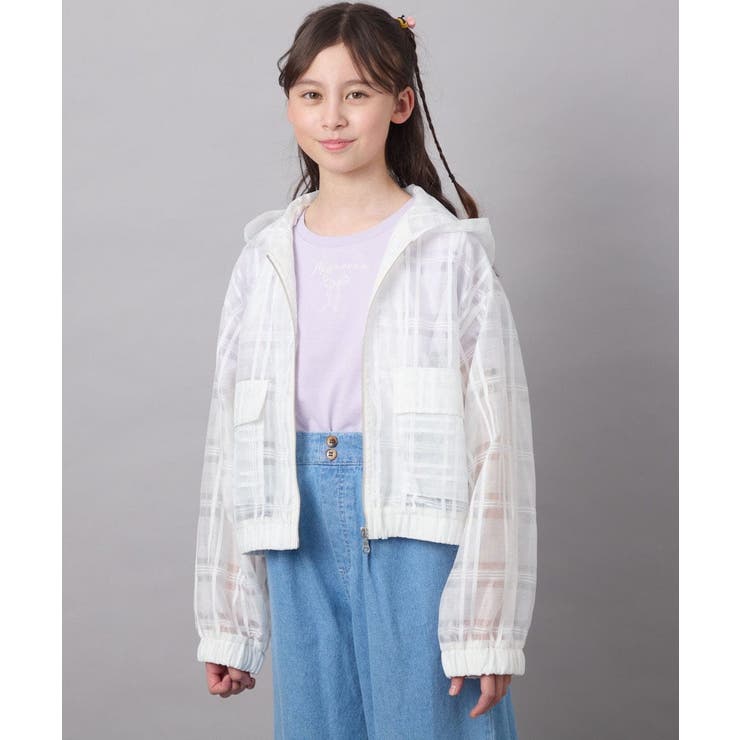 [140-150]シアーチェックブルゾン | a.v.v【KIDS】 | 詳細画像25 