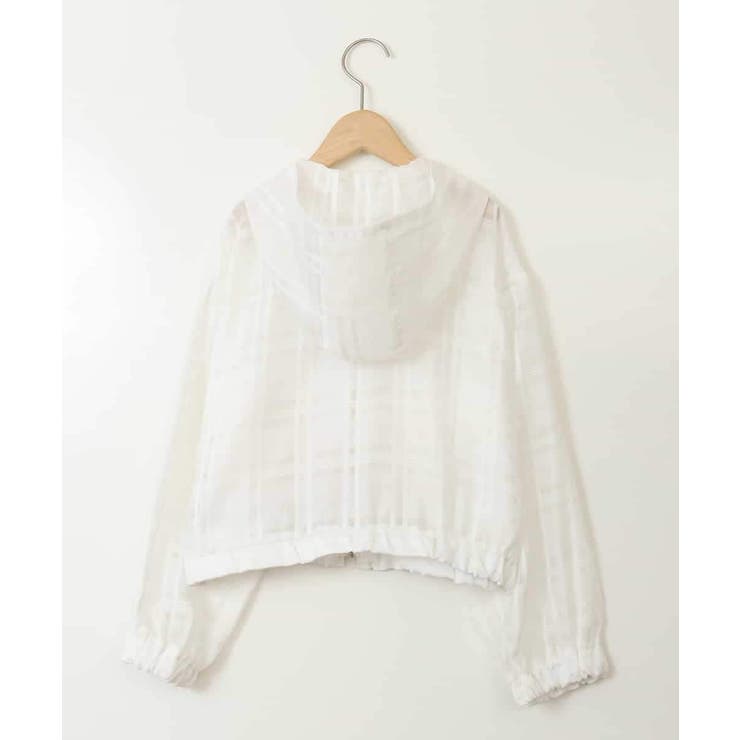 [140-150]シアーチェックブルゾン | a.v.v【KIDS】 | 詳細画像3 