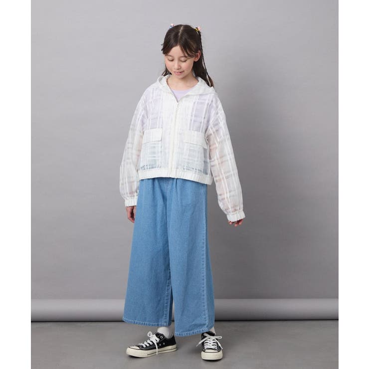 [140-150]シアーチェックブルゾン | a.v.v【KIDS】 | 詳細画像32 