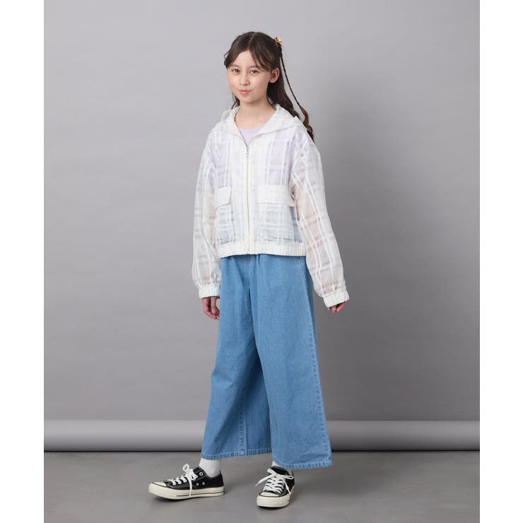 [140-150]シアーチェックブルゾン | a.v.v【KIDS】 | 詳細画像33 