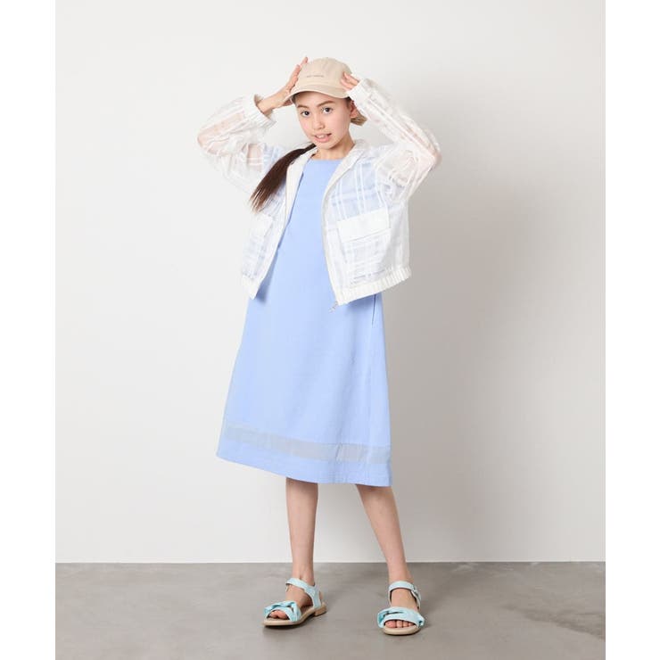 [140-150]シアーチェックブルゾン | a.v.v【KIDS】 | 詳細画像40 