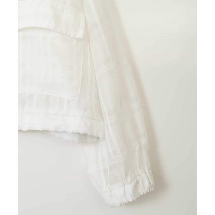 [140-150]シアーチェックブルゾン | a.v.v【KIDS】 | 詳細画像6 