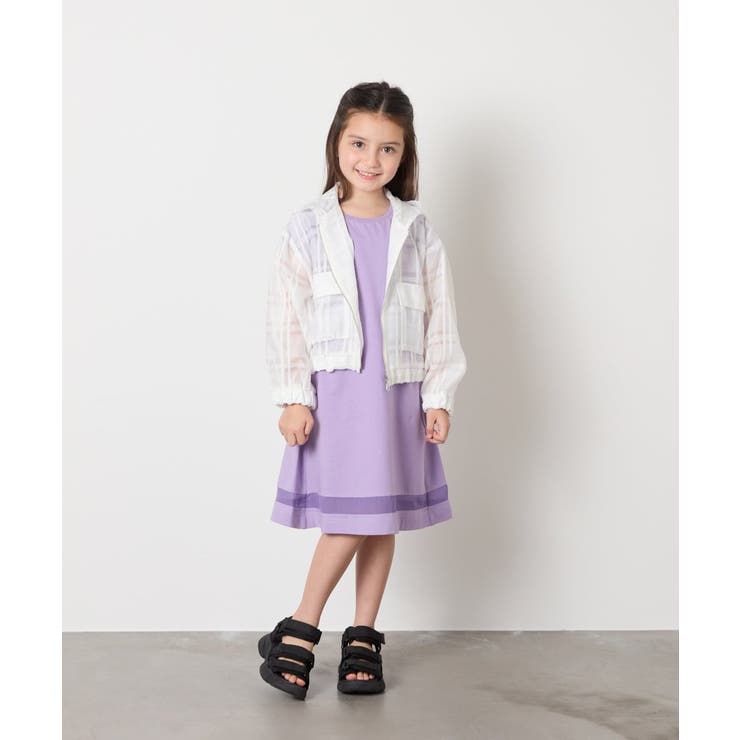 [160]シアーチェックブルゾン | a.v.v【KIDS】 | 詳細画像18 