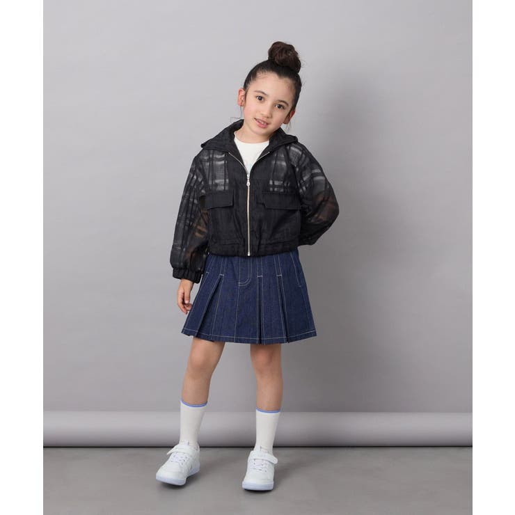 [160]シアーチェックブルゾン | a.v.v【KIDS】 | 詳細画像30 