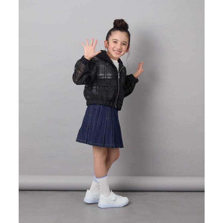 [160]シアーチェックブルゾン | a.v.v【KIDS】 | 詳細画像33 