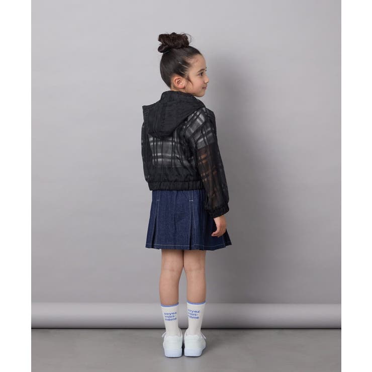 [160]シアーチェックブルゾン | a.v.v【KIDS】 | 詳細画像36 