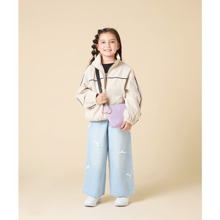 [130-160]配色ラインギャザーブルゾン | a.v.v【KIDS】 | 詳細画像18 