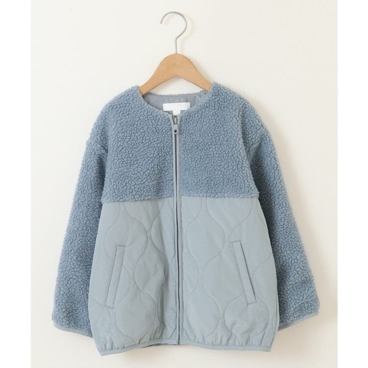 [100-130]ボア切り替えキルティングジャケット | a.v.v【KIDS】 | 詳細画像16 