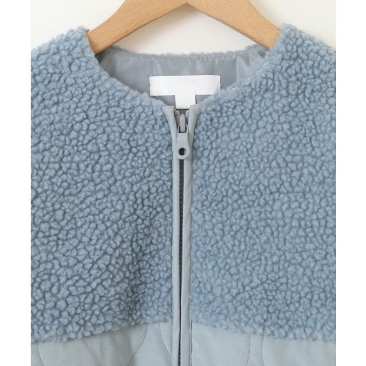 [100-130]ボア切り替えキルティングジャケット | a.v.v【KIDS】 | 詳細画像18 