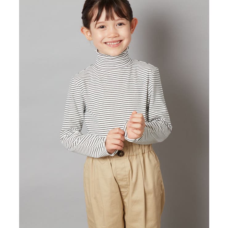 [100-130]ハイネックカットソー | a.v.v【KIDS】 | 詳細画像1 