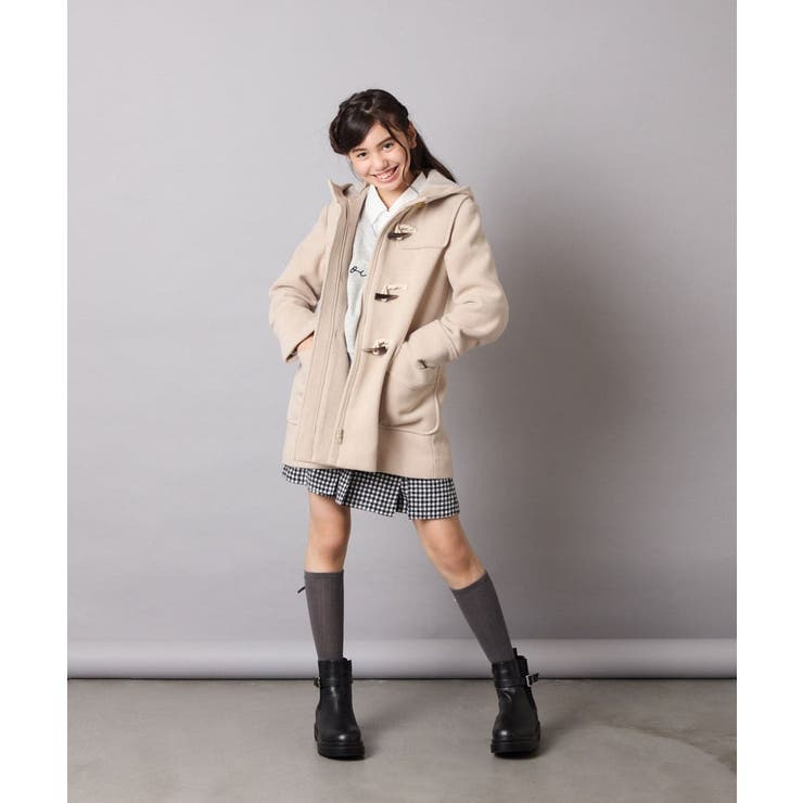 [120-160]【クロップド丈】衿付きロゴトレーナー | a.v.v【KIDS】 | 詳細画像29 