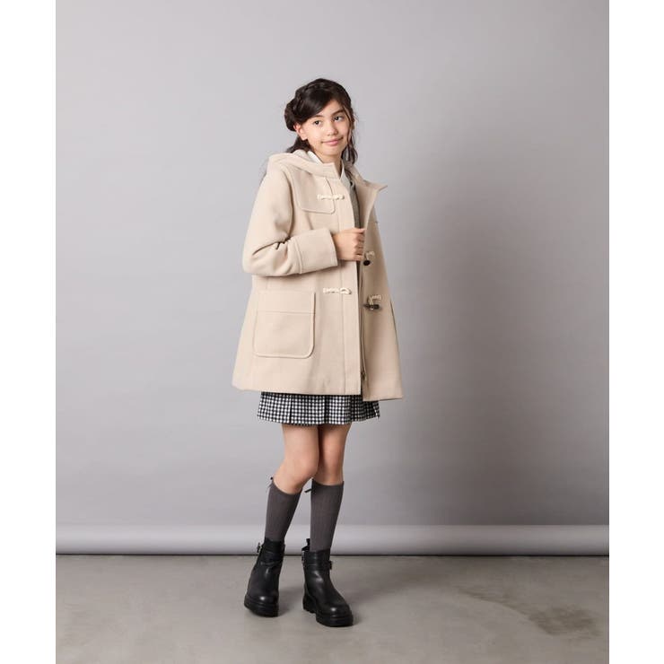 [120-160]【クロップド丈】衿付きロゴトレーナー | a.v.v【KIDS】 | 詳細画像31 