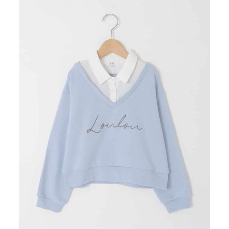 [120-160]【クロップド丈】衿付きロゴトレーナー | a.v.v【KIDS】 | 詳細画像32 