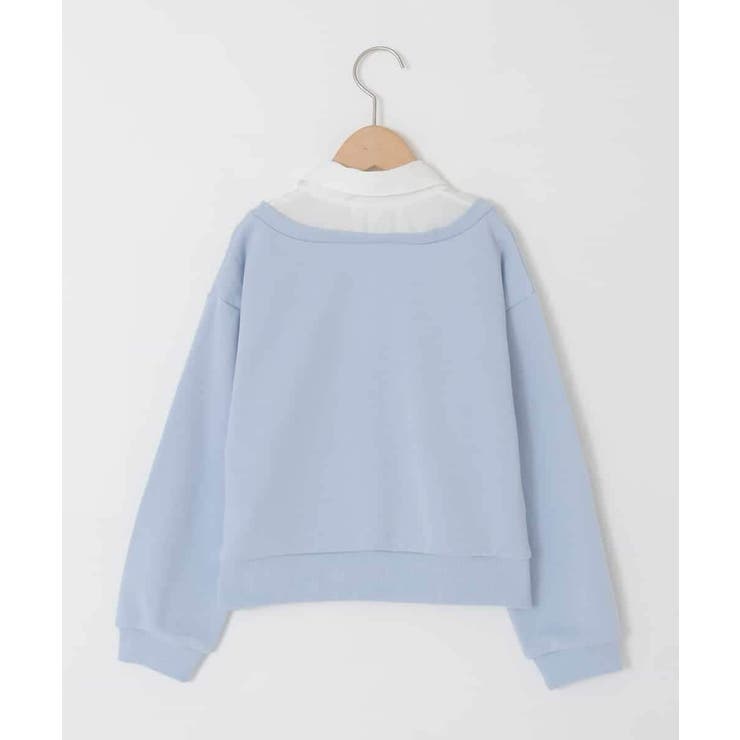 [120-160]【クロップド丈】衿付きロゴトレーナー | a.v.v【KIDS】 | 詳細画像37 