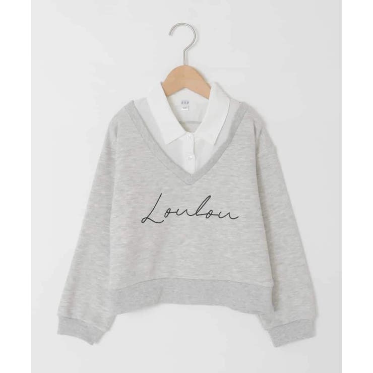 [120-160]【クロップド丈】衿付きロゴトレーナー | a.v.v【KIDS】 | 詳細画像38 