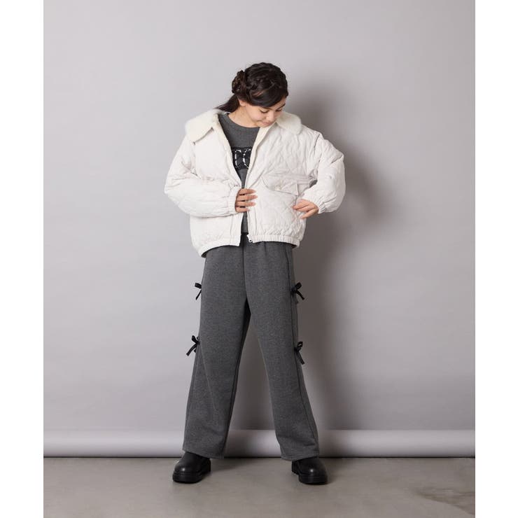 レースロゴクロップドトレーナー | a.v.v【KIDS】 | 詳細画像21 