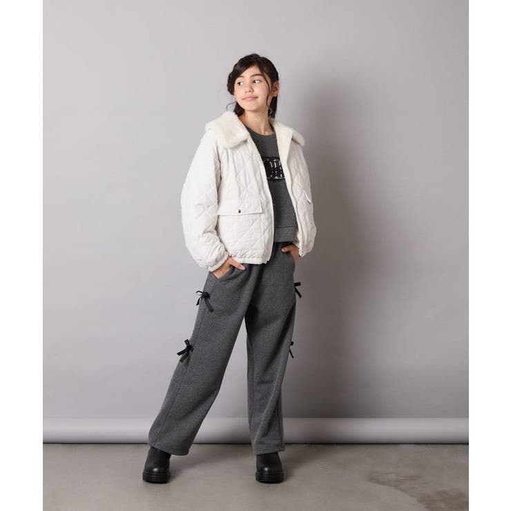 レースロゴクロップドトレーナー | a.v.v【KIDS】 | 詳細画像23 