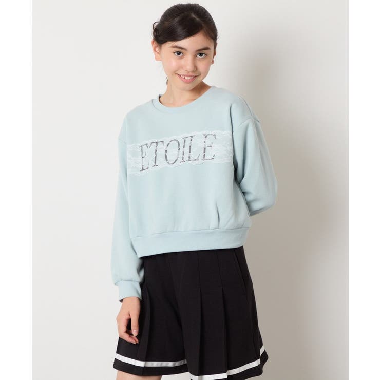 レースロゴクロップドトレーナー | a.v.v【KIDS】 | 詳細画像3 