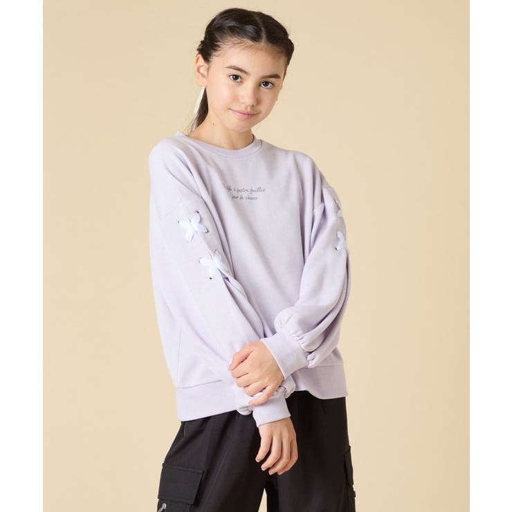 レースアップスリーブトレーナー | a.v.v【KIDS】 | 詳細画像16 