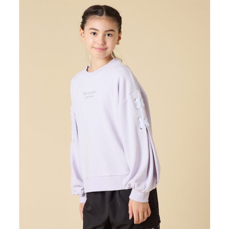 レースアップスリーブトレーナー | a.v.v【KIDS】 | 詳細画像18 