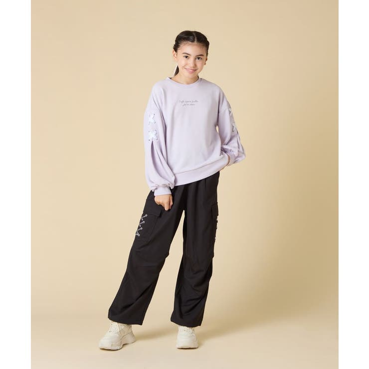 レースアップスリーブトレーナー | a.v.v【KIDS】 | 詳細画像19 