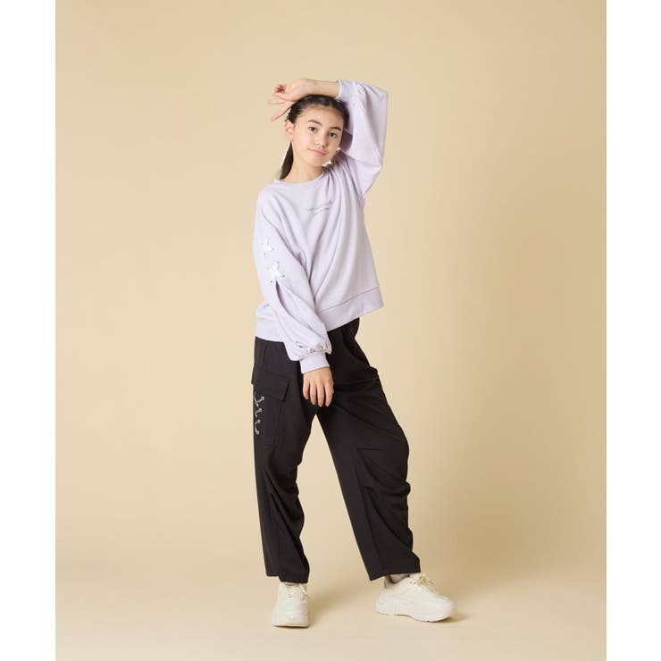 レースアップスリーブトレーナー | a.v.v【KIDS】 | 詳細画像21 