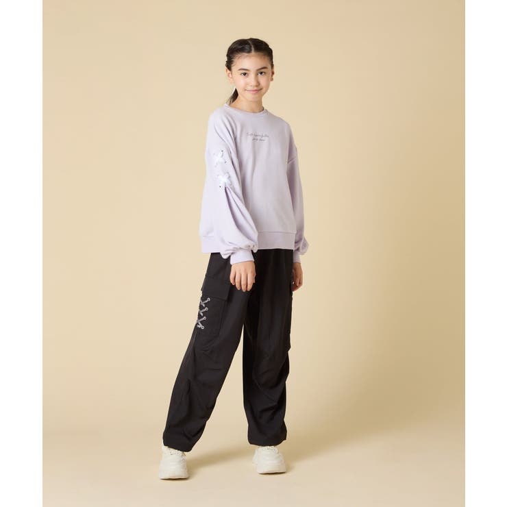 レースアップスリーブトレーナー | a.v.v【KIDS】 | 詳細画像22 