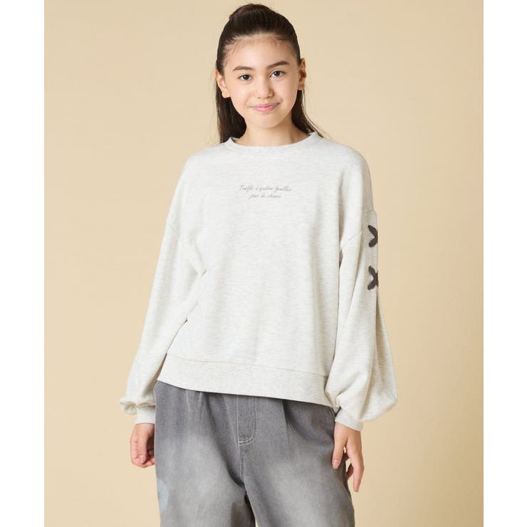 レースアップスリーブトレーナー | a.v.v【KIDS】 | 詳細画像24 