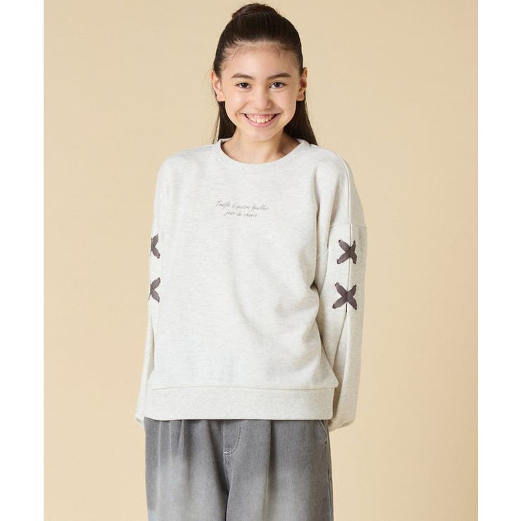 レースアップスリーブトレーナー | a.v.v【KIDS】 | 詳細画像25 