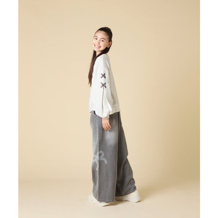 レースアップスリーブトレーナー | a.v.v【KIDS】 | 詳細画像30 