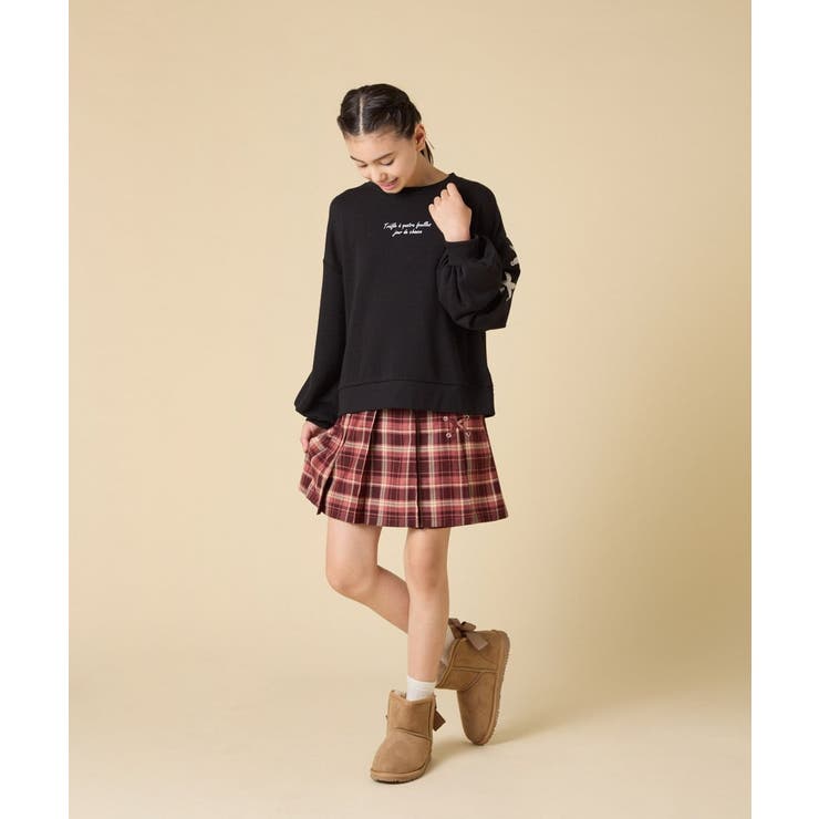 レースアップスリーブトレーナー | a.v.v【KIDS】 | 詳細画像34 