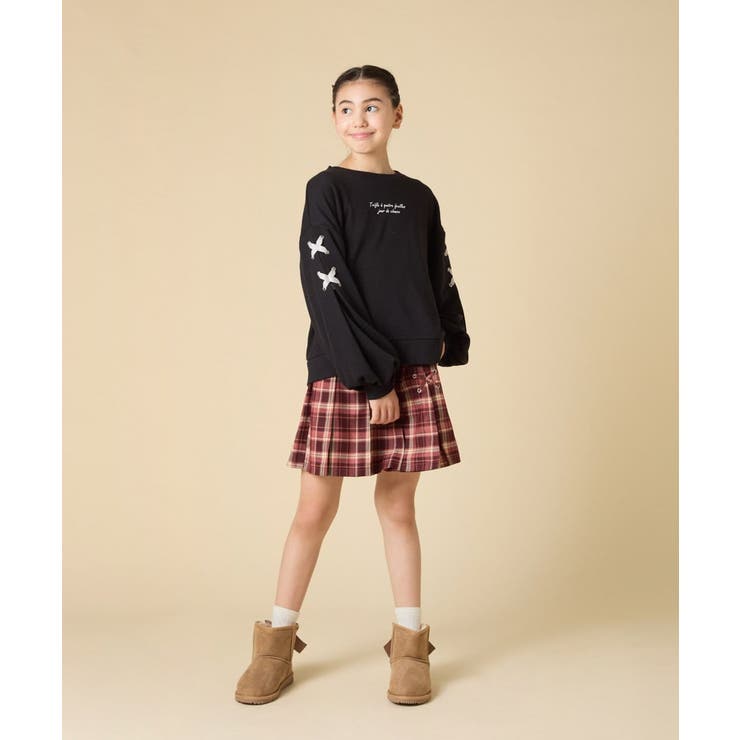 レースアップスリーブトレーナー | a.v.v【KIDS】 | 詳細画像35 