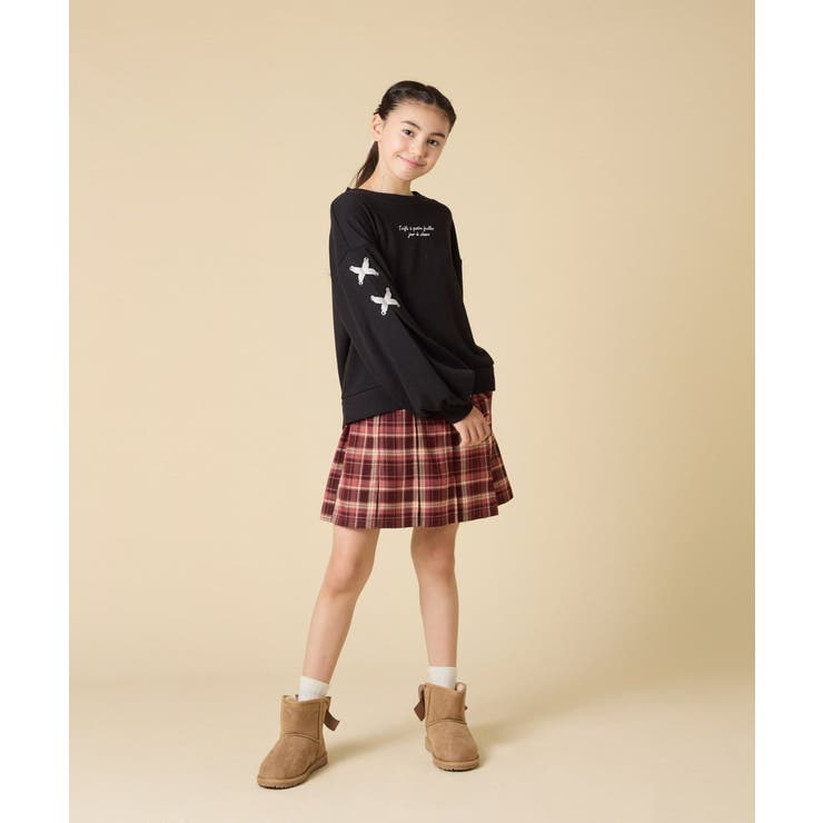 レースアップスリーブトレーナー | a.v.v【KIDS】 | 詳細画像37 