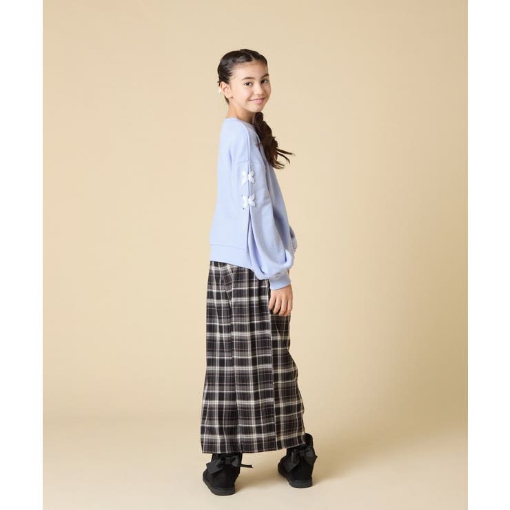 レースアップスリーブトレーナー | a.v.v【KIDS】 | 詳細画像8 