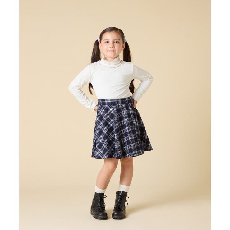 [120-160]ハイネックリブカットソー | a.v.v【KIDS】 | 詳細画像18 